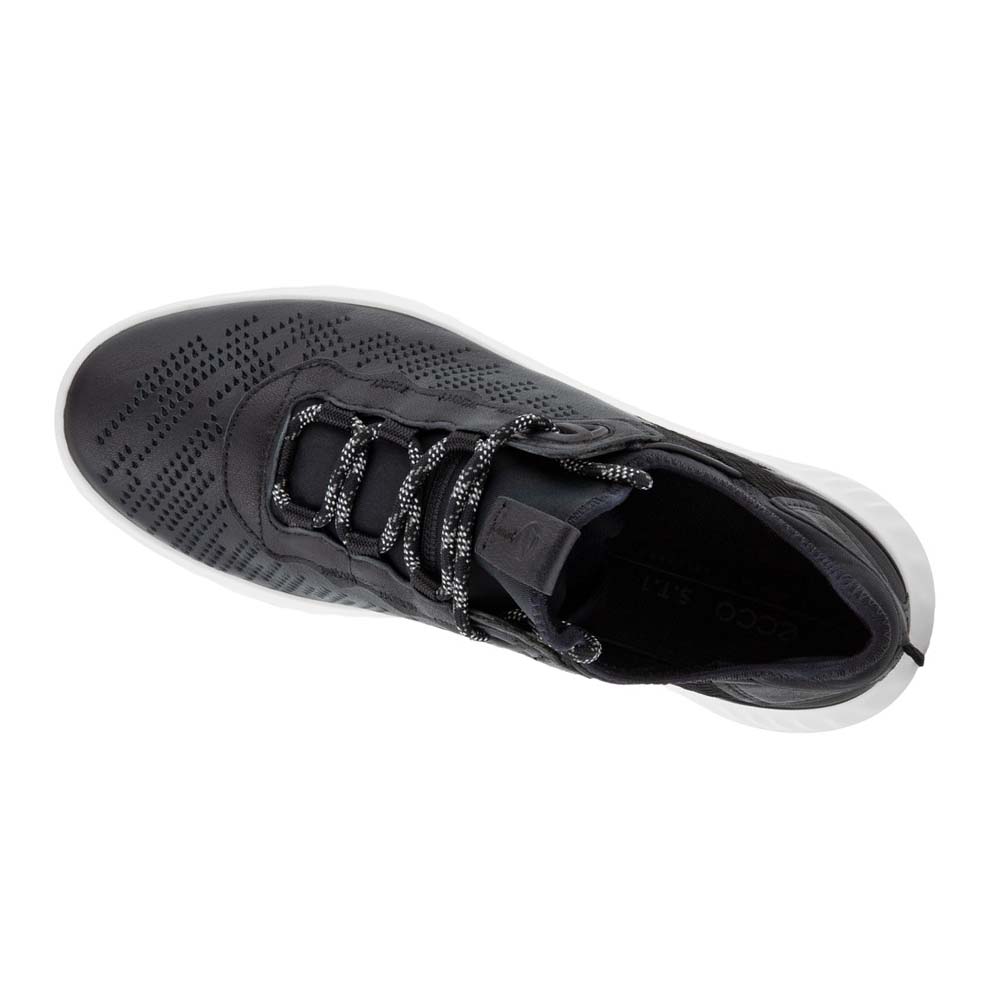 Women's Ecco Ath-1fw Sneakers Black | USA 201ZUT